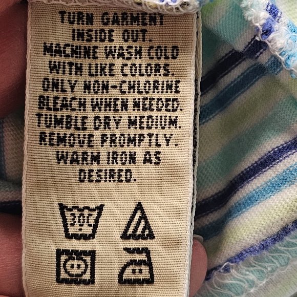 Vintage Eddie Bauer Blue Green Crew Neck Short Sleeve T Shirt XL - Picture 6 of 7